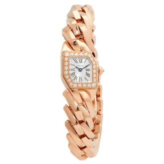 Cartier Maillon de Cartier Quartz Diamond Silver Dial Ladies Watch WJBJ0002