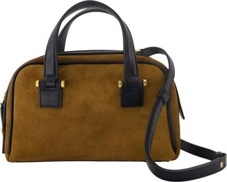 Ami Georges Small Bowling Bag - - Bags - Donna - Marrone - ONE SIZE