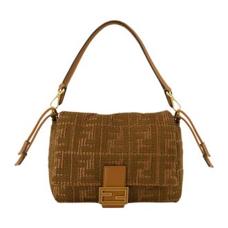 Fendi Dames, Tassen, Bruin, Maat: ONE Size