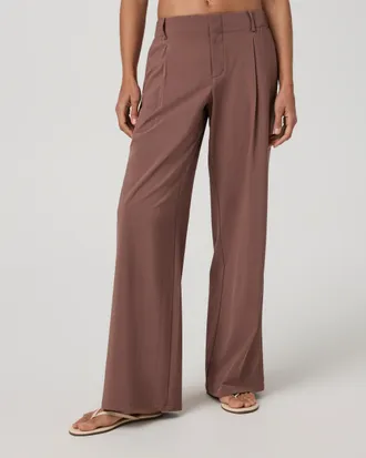 Vuori Clothing Villa Wideleg Trouser - Long | Sable | XS, Size Extra Small