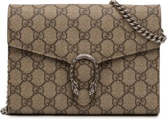 Gucci Pre-owned Gucci GG Supreme Dionysus Wallet on Chain Ladies S6TT9ZAT2QEL9OEQ
