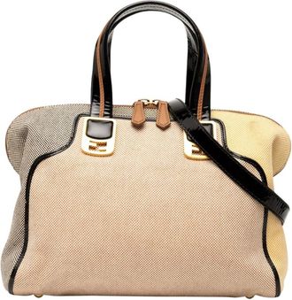 Fendi Pre-owned Top Handle Bag - - Pre-owned - Donna - Marrone - ONE SIZE
