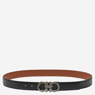 Ferragamo Leather Embroidered Belt