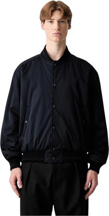 Maison Kitsun&eacute; Bomber Jacket - - Jackets - Uomo - Blu - L
