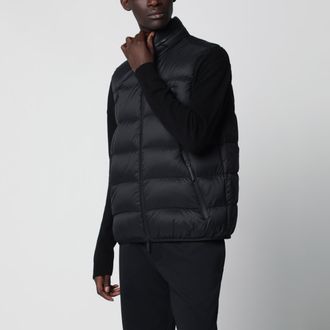 Moncler Gilet imbottito in piuma Reticone nero