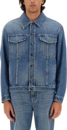 Fendi Light Blue Denim Jacket