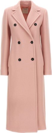 Sportmax Comune Trench E Impermeabili Rosa-Donna