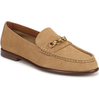Franco Sarto Maris Bit Loafer in Beige Leather at Nordstrom, Size 6.5