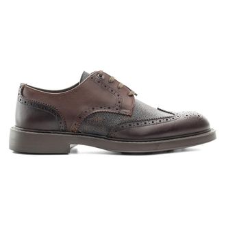 Ambitious Smart Brogue Schoen - Heren - Veterschoenen - Bruin - 44 EU - Leer - Schoenen