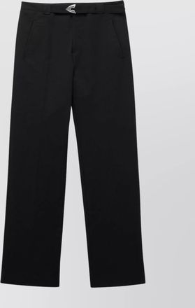 Alexander McQueen belted tailored trousers