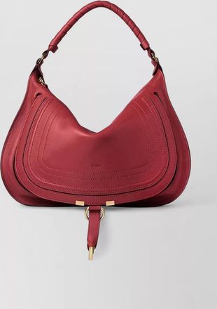 Chlo&eacute; marcie medium leather shoulder bag