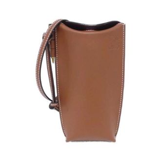 Loewe Pre-owned Gate Pocket Calf Shoulder Bag - Dames - Pre-owned - Bruin - Maat: ONE Size Leer