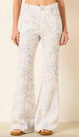 Alix of Bohemia Bunny Avion Toile Jean In White