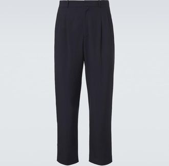 The Row Pantalones rectos Tarek de lana virgen