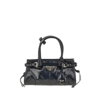Prada Leather mini Prada Bonnie bag Woman One Size