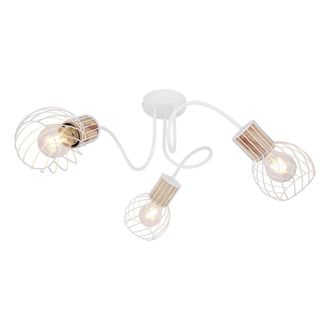 Globo Lighting Plafoniera - Luise - Bianco - Metallo - &Oslash; 60cm - E27 - - Globo
