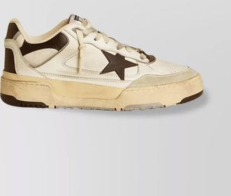 Golden Goose forty2 leather upper sneakers
