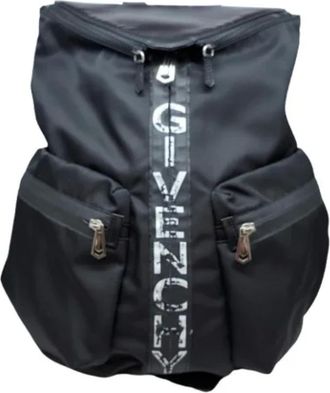 Givenchy Pre-owned Backpacks, male, Black, Size: ONE SIZE Pre-owned Leather backpacks
