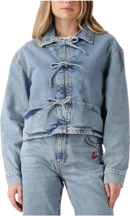 Harper & Yve Jassen, Dames, Blauw, L, Denim, Denim Blouse Wally-Ja