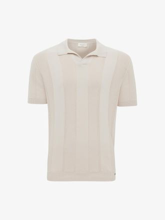 Gentiluomo Structuur Polo | Beige
