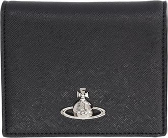 Vivienne Westwood Black Textured Polyester Wallet