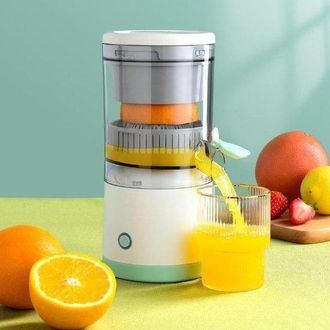 OEM Exprimidor El&eacute;ctrico Port&aacute;til Recargable C&iacute;tricos Carga Usb + Cepillo, Exprimidor Naranjas / Exprimidor Frutas / Utensilio, Verde