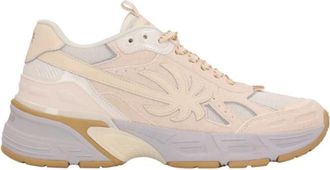 Palm Angels Sneakers, male, Beige, 7 UK, Palm Runner Trainers