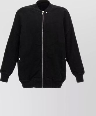 Rick Owens cotton bomber jacket