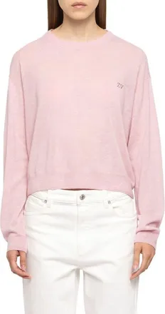Zadig&Voltaire Swapy Cashmere Sweater in Peonie at Nordstrom, Size Xx-Small/x-Small