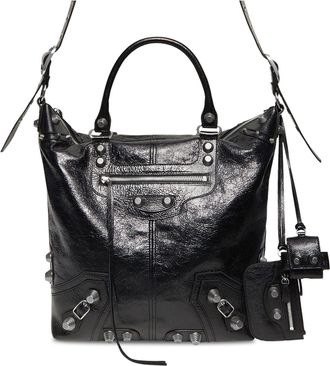 Balenciaga Le Cagole Medium Tote Bag Black 719067210KR1000