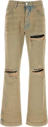 Amiri Sand Beige Denim Jeans