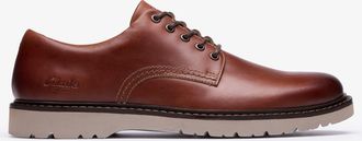 Clarks Weltridge Low Dark Tan Schoenen