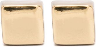 Eddie Borgo mini Cube earrings - Oro