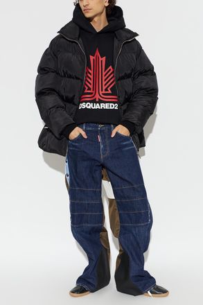 Dsquared2 Cotton Hoodie, Mens, Black
