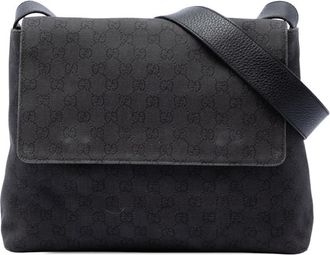 Gucci Pre-owned Gucci GG Denim Messenger Bag Unisex P1OEVY4B1YA38TP5