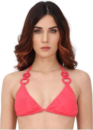 Moschino Fuchsia Statement Bikini - Dames - Bikinis - Roze - XL - Badmode