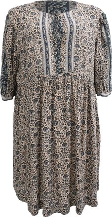 BA&SH Ba & Sh Travis Floral-Print Mini Dress in Multicolor Viscose