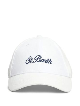 MC2 Saint Barth logo-embroidered baseball cap - women - Cotton - One Size - White