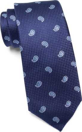 Duchamp Paisley Silk Tie in Navy at Nordstrom Rack