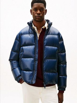 Tommy Hilfiger Shiny Water Repellent Down Puffer Jacket