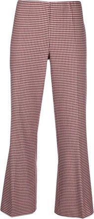 Parosh Parosh Pantaloni Svasati Pied Poule