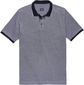 Marvelis Poloshirt MARVELIS, Herren, Gr. 4XL, blau (nachtblau), Obermaterial: 100% Baumwolle, regular fit normal, Shirts Poloshirt, meliert, leicht tailliert