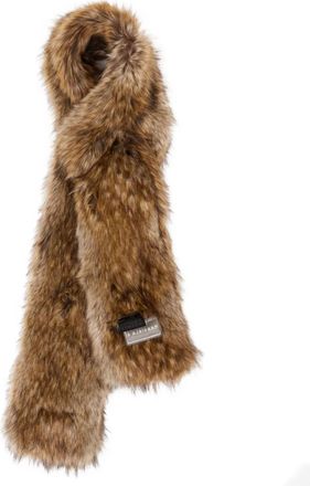 Maison Margiela Sciarpa in pelliccia sintetica - Marrone