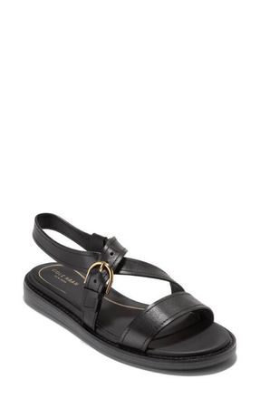 Cole Haan Kami Slingback Sandal in Black Leather at Nordstrom, Size 8.5