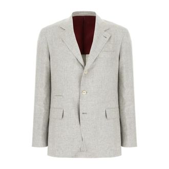 Brunello Cucinelli Blazer - male - Brunello Cucinelli - Blazers - Gray - XL - Jackets