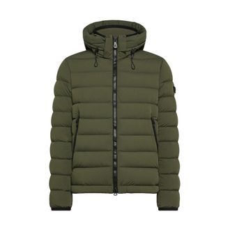 Peuterey Korte Nylon Parka Jas - Heren - Winterjassen - Groen - 2XL - Nylon - Jassen