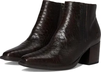 Born Aiken Womens Boots Brown (Snake T. Moro Combo) : 7.5 M (B), Leather
