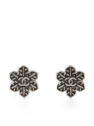 Chanel Orecchini CC anni 2000 - Argento