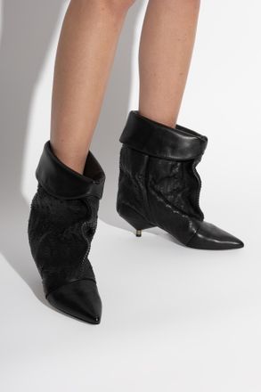 Isabel Marant Heeled Ankle Boots Edrik, Womens, Black