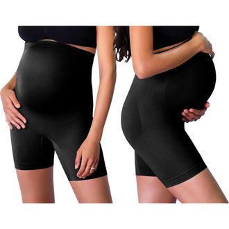 Ingrid & Isabel SHAPEWEAR SHORT BUNDLE in Black/black at Nordstrom, Size X-Large